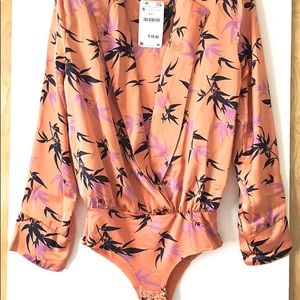 Silky bodysuit from Zara